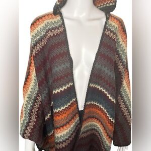MARC NEW YORK  Women's Open Front Poncho Cape Winter Blanket Sweater -ONE SIZE